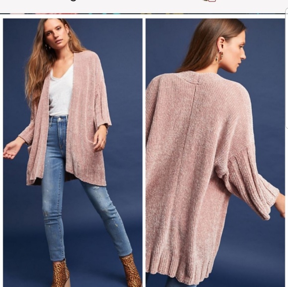 Anthropologie Moth Chenille Sweater 